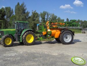 John Deere 6920S + Amazone UX 5200