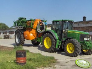 John Deere 6920S + Amazone UX 5200