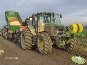 John Deere 6920S + Amazone ZA-M 3000