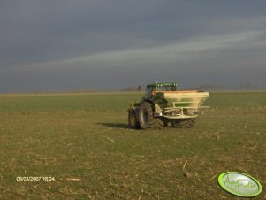 John Deere 6920S + Amazone ZA-M 3000