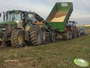 John Deere 6920S + Amazone ZA-M 3000