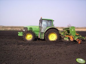 John Deere 6920s & Amazone