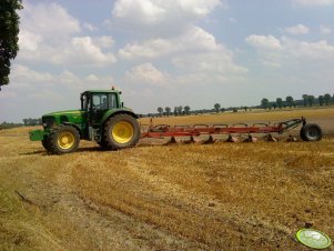 John Deere 6920S + Kverneland