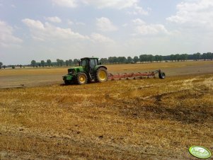 John Deere 6920S + Kverneland