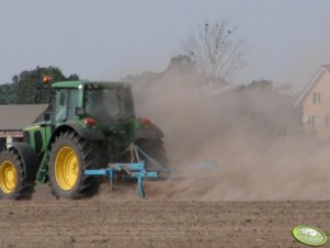 John Deere 6920s & Lemken Smaragd