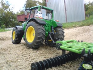 John Deere 6920s + talerzówka