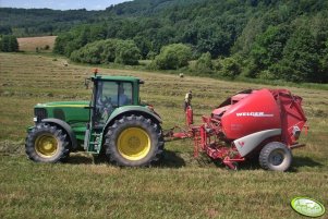 John Deere 6920S + Welger RP435 Master