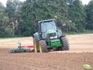 John Deere 6930 & Kverneland ES 95 + Packomat S