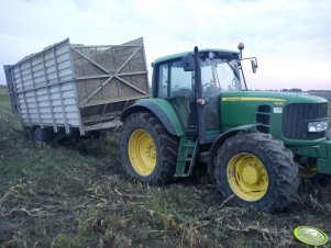 John Deere 6930 premium + rozrzutnik