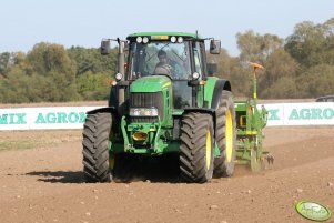 John Deere 7430 + Amazone Ad 3000 Special