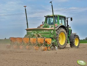 John Deere 7430 Premium & Amazone ED 452-K