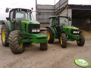 John Deere 7430 Premium & John Deere 5080 M