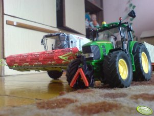 John Deere 7530 + Panav x2 & Claas Tucano 450