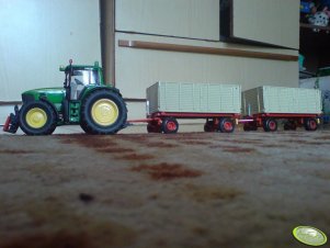 John Deere 7530 + Panav x2