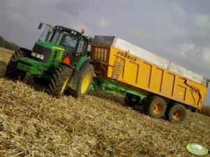 John Deere 7530 Premium & Joskin Trans-SPACE 