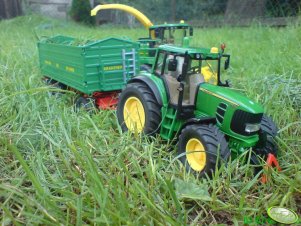 John Deere 7530+Brantner DD24060 HB & John Deere 7400