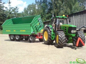 John Deere 7530+Brantner DD24060 HB