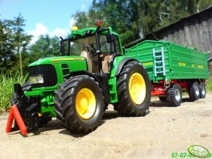 John Deere 7530+Brantner DD24060 HB