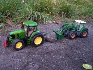 John Deere 7530+Fendt 714vario