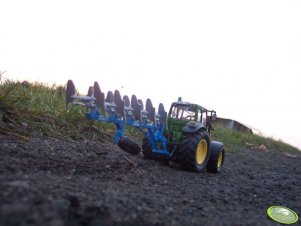 John Deere 7530+Lemken EurOpal 7x