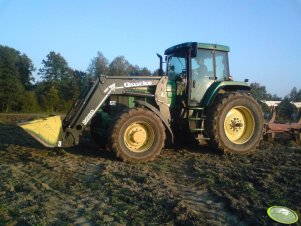 John Deere 7700 + Kverneland