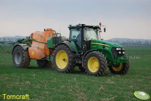 John Deere 7730 + Amazone UX 5200