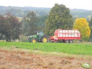 John Deere 7730 & Pottinger Europrofi