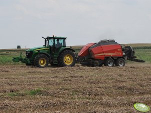 John Deere 7730 + VICON LB 1290