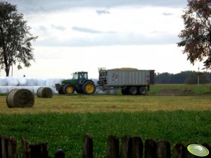 John Deere 7800 + Fliegl