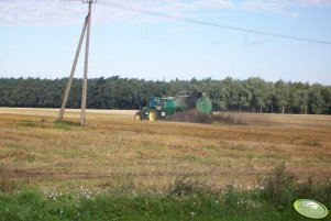 John Deere 7800 + Samson