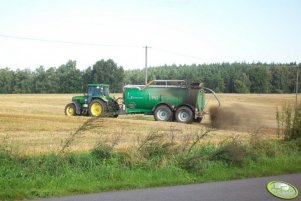 John Deere 7800 + Samson