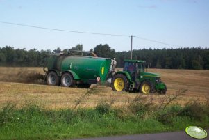 John Deere 7800 + Samson