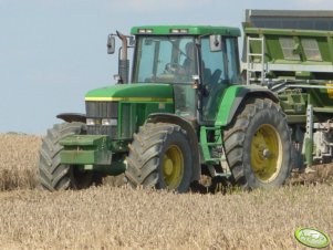 John Deere 7810 + Fliegl Gigant