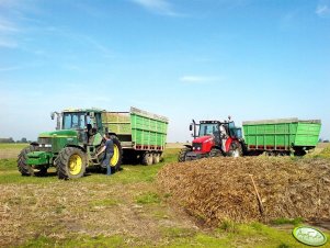 John Deere 7810 + Fortschritt