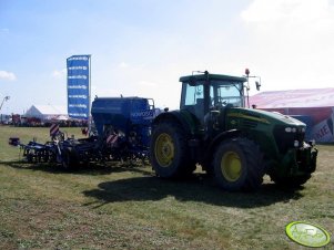 John Deere 7820 + agregat uprawowo-siewny KÖCKERLING