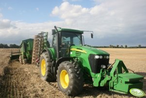 John Deere 7820 + Amazone Catros 5001  2264