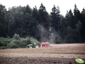 John Deere 7820 i Vaderstad Spirit 600 S