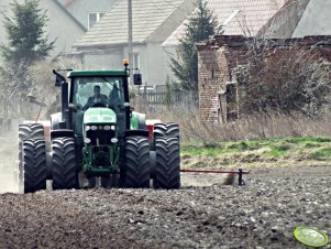 John Deere 7820 + Vaderstad Rapid 400s 