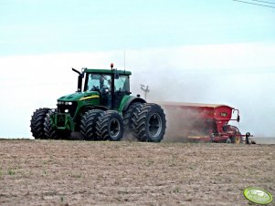 John Deere 7820 + Vaderstad Rapid 400s