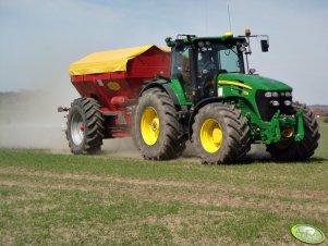 John Deere 7830 + Bredal K 115