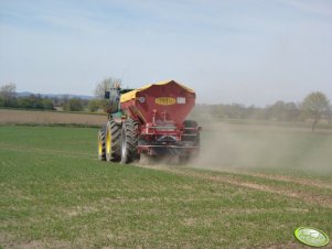 John Deere 7830 + Bredal K 115