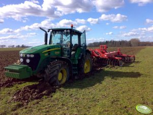 John Deere 7830+ Disc profi 6000