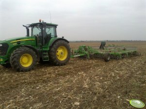 John Deere 7830 + Duro france 