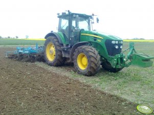 John Deere 7830 + Lemken