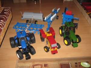 John Deere 7930 + New Holland T8040 + Ursus 1212