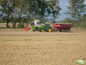 John Deere 7930 + Perard Interbenne 25