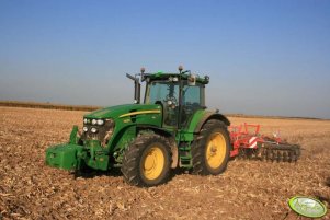 John Deere 7930 + Talerzówka Razor
