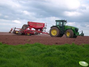 John Deere 7930 + Väderstad Spirit 600 S