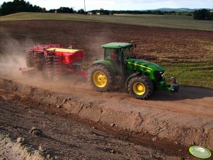 John Deere 7930 + Väderstad Spirit 600 S