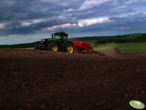 John Deere 7930 + Väderstad Spirit 600 S